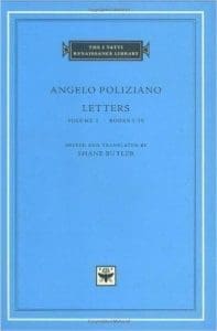Angelo Poliziano: Letters (vol. 1)